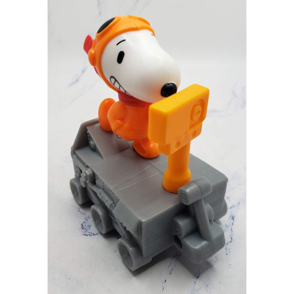 McDonald's Happy Meal Toy #6 Snoopy NASA Space Buggy 2019 - Picture 5 of 7